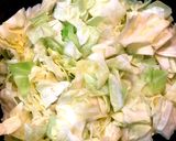 キャベツとハムのあんかけ炒め作り方4写真