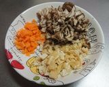 舞茸の炊き込みご飯作り方1写真