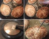 再現♡びっくりドンキー風ハンバーグ作り方4写真