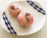 食パンで簡単に♪桜香るお饅頭作り方19写真