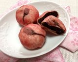 食パンで簡単に♪桜香るお饅頭作り方20写真