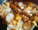 鶏肉とじゃがいもの甘酢炒め作り方8写真
