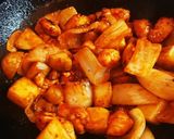 鶏肉とじゃがいもの甘酢炒め作り方9写真