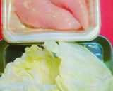 ヘルシー♪キャベツささ身のポン酢醤油和え作り方1写真
