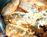 鯵の甘酒黒酢醤油焼き作り方4写真