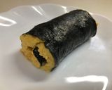マヨネーズと鰹だしのふわふわ卵焼き海苔巻作り方6写真
