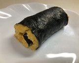 マヨネーズと鰹だしのふわふわ卵焼き海苔巻作り方6写真