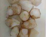 菊芋のきんぴら作り方1写真