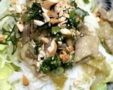 レモングラスとカレー風味豚肉 冷やし麺作り方11写真
