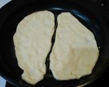 フライパンで簡単☆ふんわりナン風パン作り方5写真