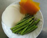 巻くだけ超⤴簡単アスパラ巻き作り方3写真
