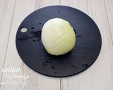 丸ごと新玉ねぎのポン酢かけ。作り方1写真