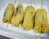 旨っ♥油揚げのねぎみそロール作り方8写真