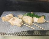 みそ風味の焼鳥(青しそをプラスしました)作り方2写真
