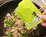 あさげ炒め(新じゃがとピーマン豚バラ)作り方4写真