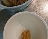 里芋そぼろあんの味噌チーズ焼き作り方2写真