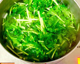 水菜と豚バラのゴマだれ和え炒め✩.*˚作り方6写真