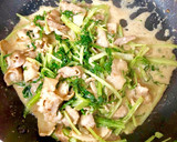 水菜と豚バラのゴマだれ和え炒め✩.*˚作り方9写真