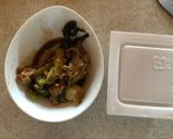 納豆と回鍋肉のご飯作り方1写真
