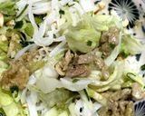 レモングラスとカレー風味豚肉 冷やし麺作り方13写真