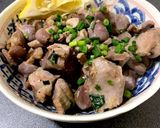 砂肝の塩レモン炒め作り方5写真