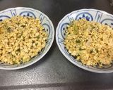 低糖質☆お米を使わない木綿豆腐炒飯作り方5写真