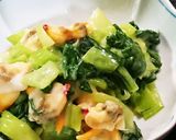 あおやぎと青梗菜の酢味噌和え作り方4写真