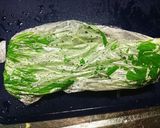スピード水菜と三つ葉のおひたし作り方1写真