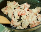 ～酸味の美～豚バラ肉のポン酢照り焼き丼！作り方3写真