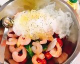 お花見弁当に♡むき海老と野菜のマリネ♡作り方4写真