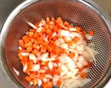 炊飯器でチキンごろごろピラフ作り方1写真