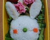 キャラ弁♥️うさぎ作り方4写真