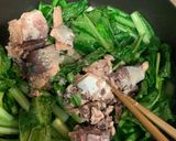鯖缶カレー炒め作り方2写真