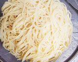 しめじとほうれん草のパスタ作り方6写真