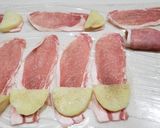 簡単♥新じゃがの豚肉巻き♪作り方3写真