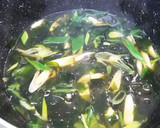トロトロ～ネギとわかめの卵とじ丼作り方4写真
