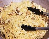 しめじとほうれん草のパスタ作り方12写真