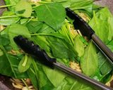 しめじとほうれん草のパスタ作り方13写真