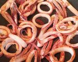 イカとキャベツのピリ辛マヨ炒め作り方2写真