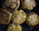 鯖缶そぼろを使ったミニ豆腐ハンバーク作り方4写真