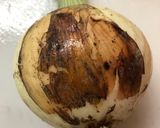 新玉ねぎとザーサイと鶏皮サラダ作り方1写真