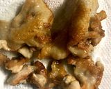 新玉ねぎとザーサイと鶏皮サラダ作り方3写真