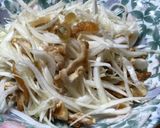 新玉ねぎとザーサイと鶏皮サラダ作り方5写真