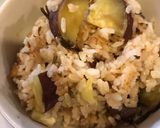 サツマイモご飯作り方3写真