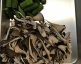 舞茸とアスパラとベーコンのソテー作り方9写真