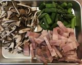 舞茸とアスパラとベーコンのソテー作り方11写真
