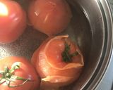 まるごとトマトのおひたし作り方1写真