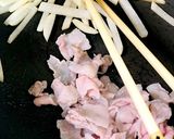 あっさり塩味！大根と豚の炒め作り方2写真