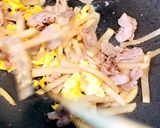 あっさり塩味！大根と豚の炒め作り方6写真