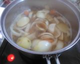 じゃが芋とスナップえんどうの煮物作り方3写真